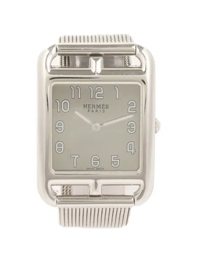 Pre-owned Hermes Cape Cod 40mm Watch In Gray