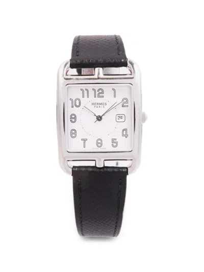Pre-owned Hermes Cape Cod 40mm Watch In White