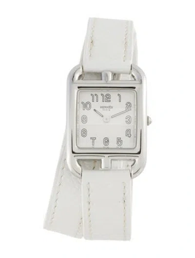 Pre-owned Hermes Cape Cod Double Tour Watch In Multi