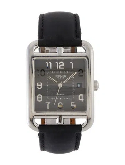 Pre-owned Hermes Cape Cod Tgm Watch In Multi