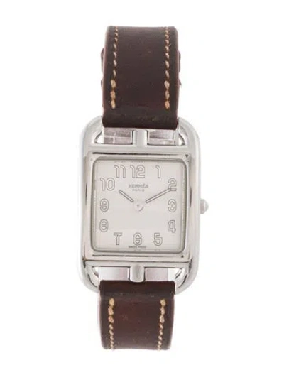 Pre-owned Hermes Cape Cod Watch In Multi