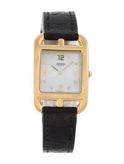 Pre-owned Hermes Cape Cod Watch In Multi