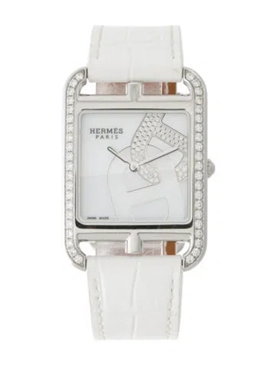 Pre-owned Hermes Cape Cod Watch In Multi
