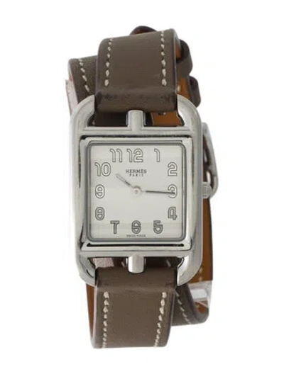 Pre-owned Hermes Cape Cod Watch In Multi