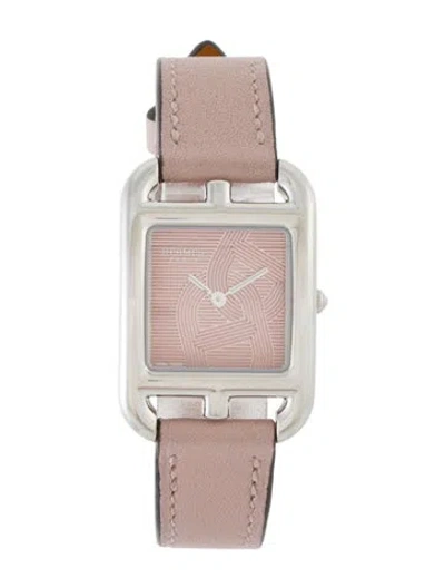 Pre-owned Hermes Cape Cod Watch In Multi