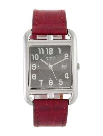 Pre-owned Hermes Cape Cod Watch In Multi
