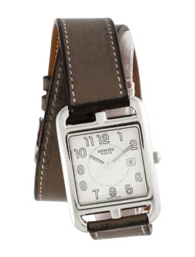 Pre-owned Hermes Cape Cod Watch In Multi