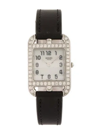 Pre-owned Hermes Cape Cod Watch In Multi