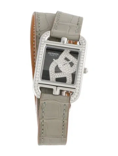 Pre-owned Hermes Cape Cod Watch In Multi