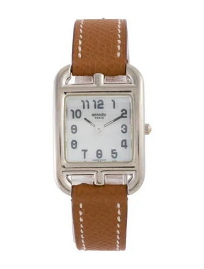 Pre-owned Hermes Cape Cod Watch In Multi