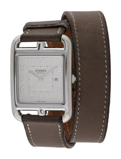 Pre-owned Hermes Cape Cod Watch In Multi