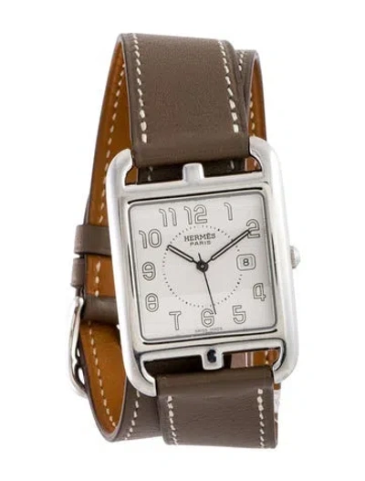 Pre-owned Hermes Cape Cod Watch In Multi