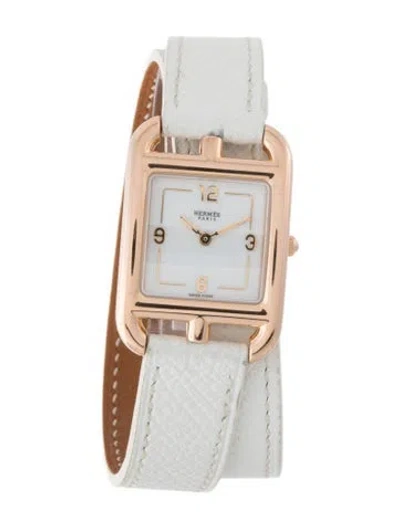 Pre-owned Hermes Cape Cod Watch In Multi