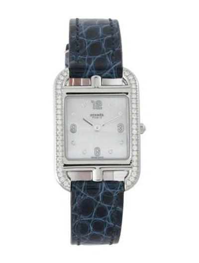 Pre-owned Hermes Cape Cod Watch In Multi