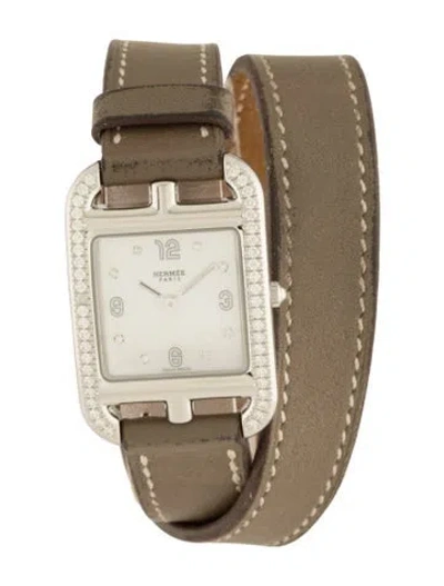 Pre-owned Hermes Cape Cod Watch In Multi
