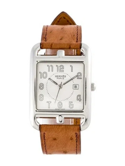 Pre-owned Hermes Cape Cod Watch In Multicolor