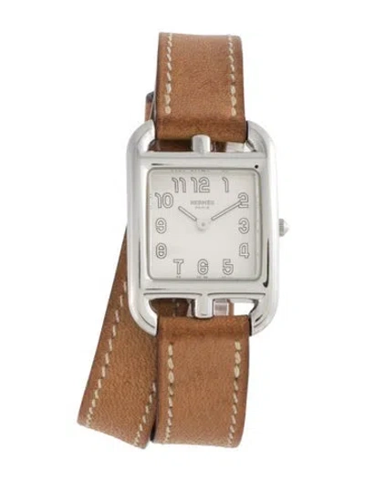Pre-owned Hermes Cape Cod Watch In Multicolor