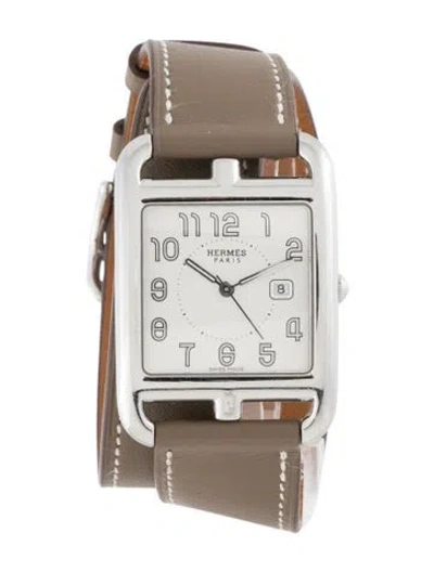 Pre-owned Hermes Cape Cod Watch In Multicolor