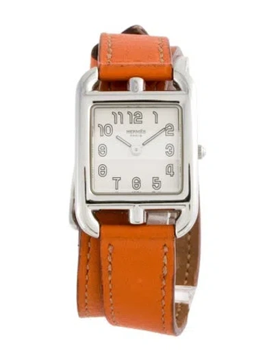 Pre-owned Hermes Cape Cod Watch In Multicolor