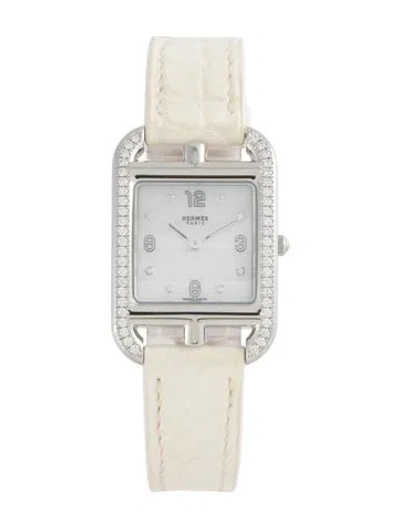 Pre-owned Hermes Cape Cod Watch In Multicolor