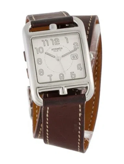 Pre-owned Hermes Cape Cod Watch In Multicolor
