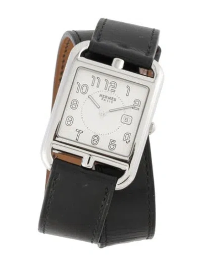Pre-owned Hermes Cape Cod Watch In Multicolor