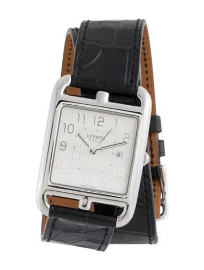 Pre-owned Hermes Cape Cod Watch In Multicolor