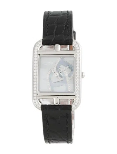 Pre-owned Hermes Cape Cod Watch In Multicolor