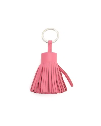 Pre-owned Hermes Hermès Carmen Key Ring In Pink