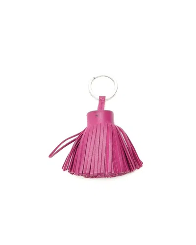 Pre-owned Hermes Hermès Carmen Key Ring In Pink