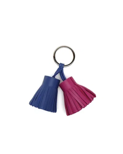 Pre-owned Hermes Hermès Carmen Uno-dos Keychain In Multicolour