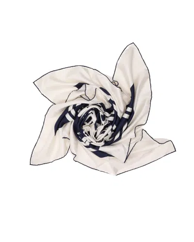 Pre-owned Hermes Hermès Carré 90 Brides De Gala Silk Scarf In Blue