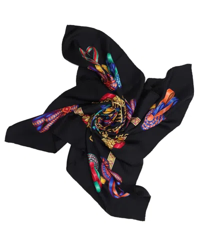 Pre-owned Hermes Hermès Carré 90 Les Rubans Du Cheval Silk Scarf In Multi