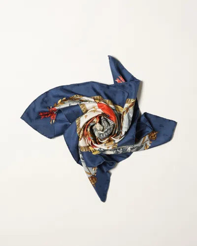 Pre-owned Hermes Hermès Carré 90 Napoleon Silk Scarf