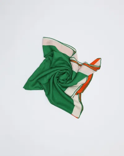 Pre-owned Hermes Hermès Carré Géant Cashmere Silk Scarf