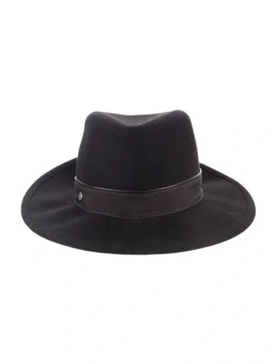 Pre-owned Hermes Cashmere Fedora Hat In Multi