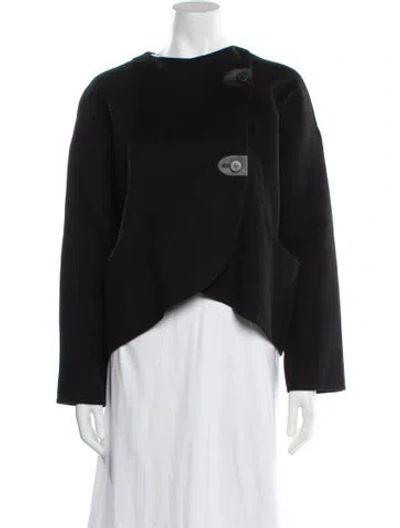 Pre-owned Hermes Cashmere Jacket In Black