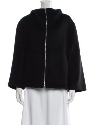 Pre-owned Hermes Cashmere Jacket In Black