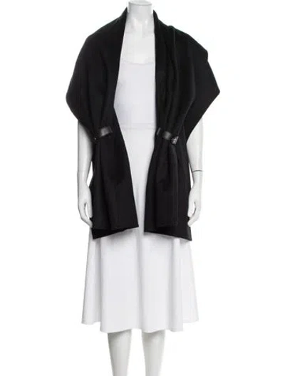 Pre-owned Hermes Cashmere Jacket In Black