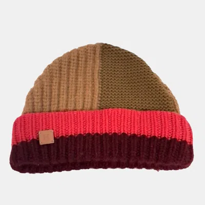 Pre-owned Hermes Hermès Cashmere Multicolor Beanie