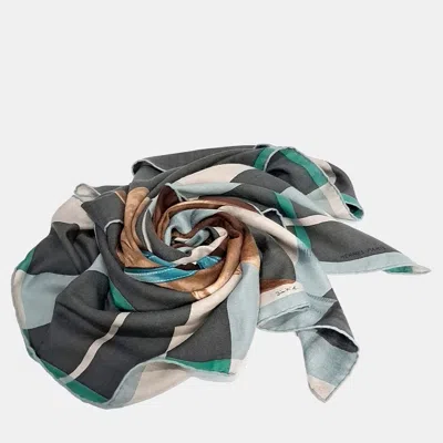 Pre-owned Hermes Cashmere Multicolor Scarf