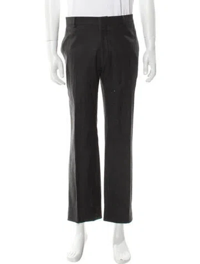 Pre-owned Hermes Cashmere Pants In Gray