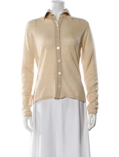 Pre-owned Hermes Cashmere Sweater In Neutral