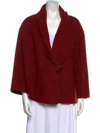 Pre-owned Hermes Cashmere Sweater In Red