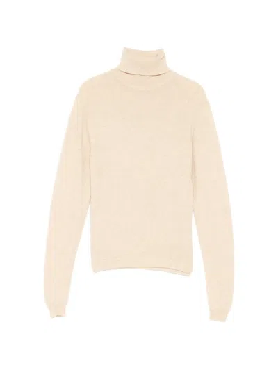 Pre-owned Hermes Cashmere Turtleneck In Neutral