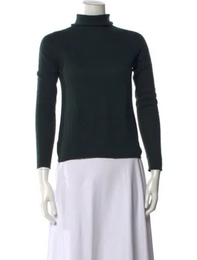 Pre-owned Hermes Cashmere Turtleneck Sweater In Black