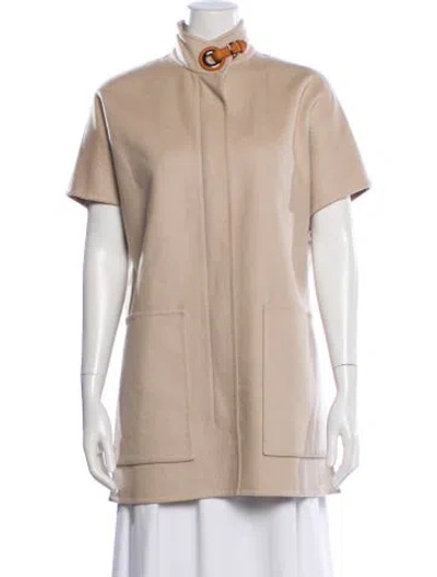 Pre-owned Hermes Cashmere Vest In Neutral