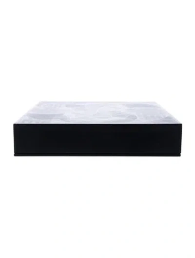 Pre-owned Hermes Cavales Lacquered Box In Black