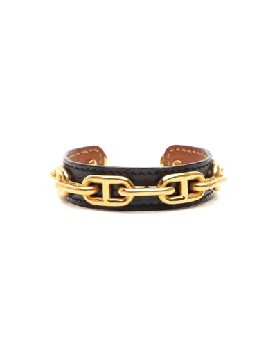 Pre-owned Hermes Hermès Chaine D'ancre Bangle In Multi
