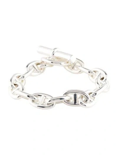 Pre-owned Hermes Chaîne D'ancre Bracelet, 6" In Multi